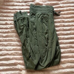 lululemon athletica Green Track Pants